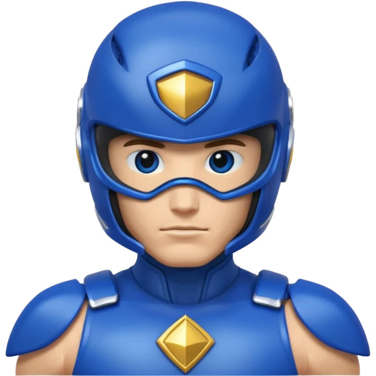 Blue power ranger emoji