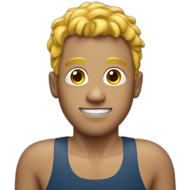 Swimming guy emoji