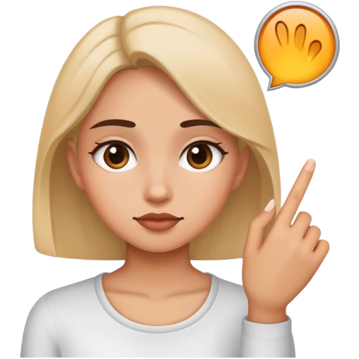 Girl doing what she wants emoji