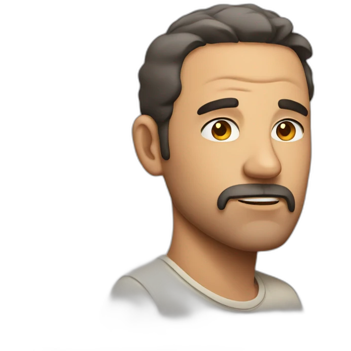 a man who is lazy emoji