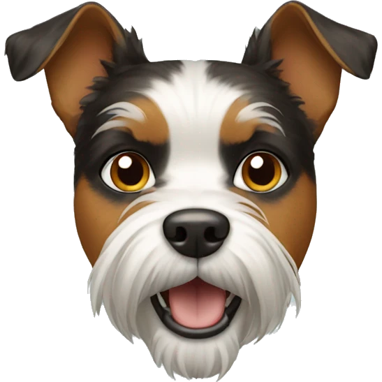 terrier dog head emoji