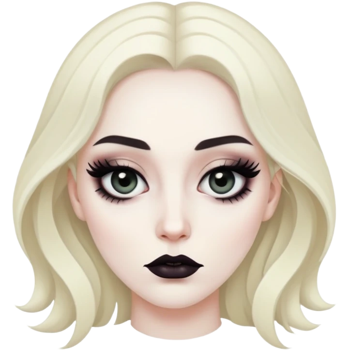 Weird woman emoji