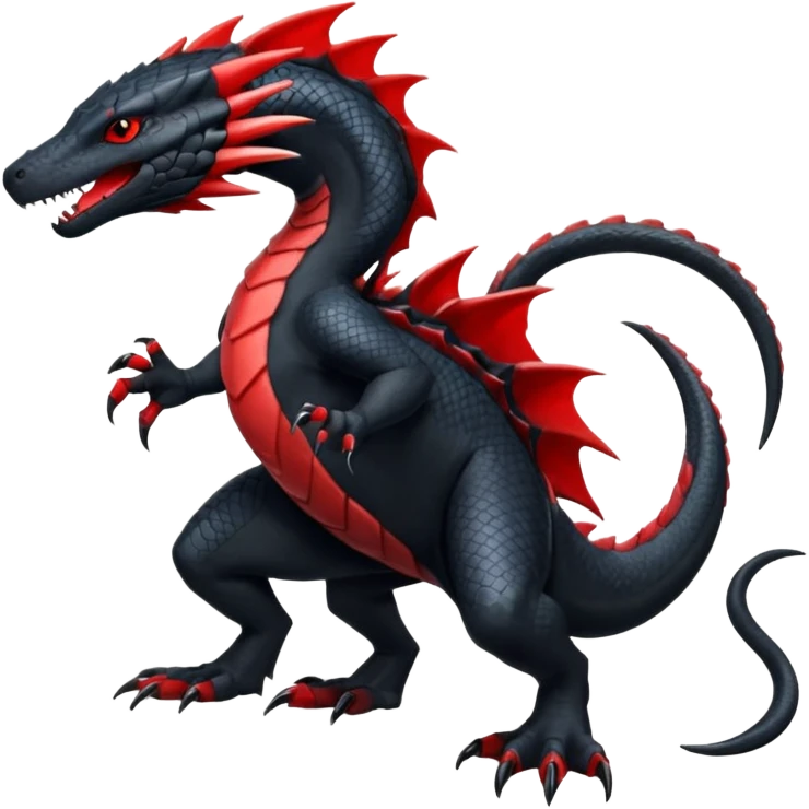 Nargacuga-Salandit-fusion (full body) emoji