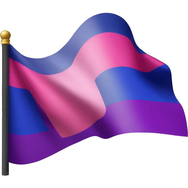 bisexual flag emoji