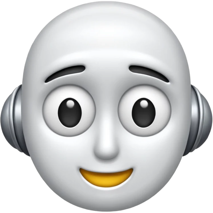 сгенерируй смайл белой бороды emoji