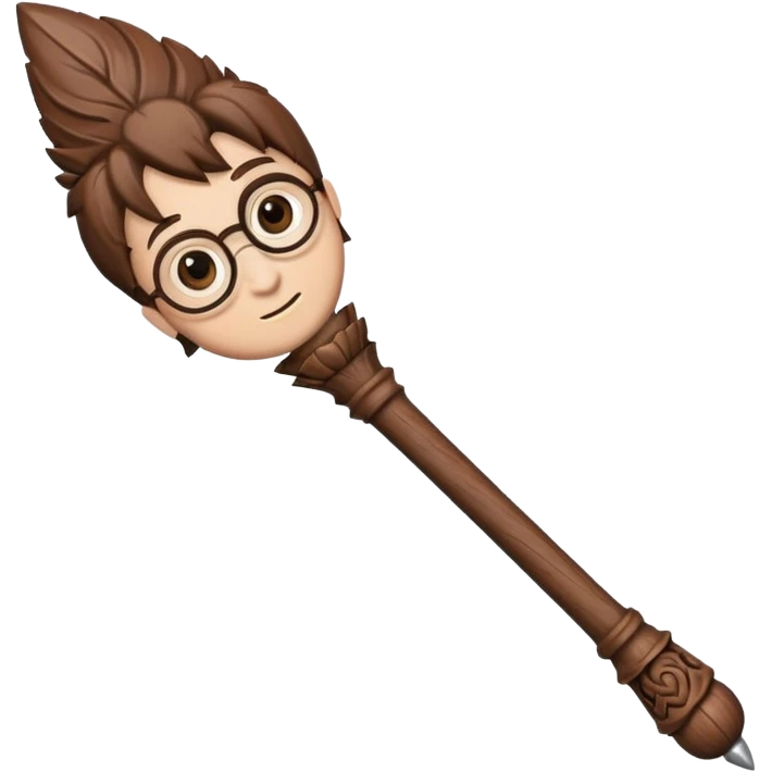 Harry Potter wand emoji
