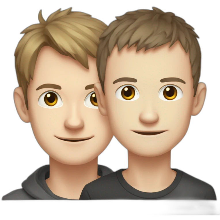 vitalik buterin and satoshi nakamoto emoji