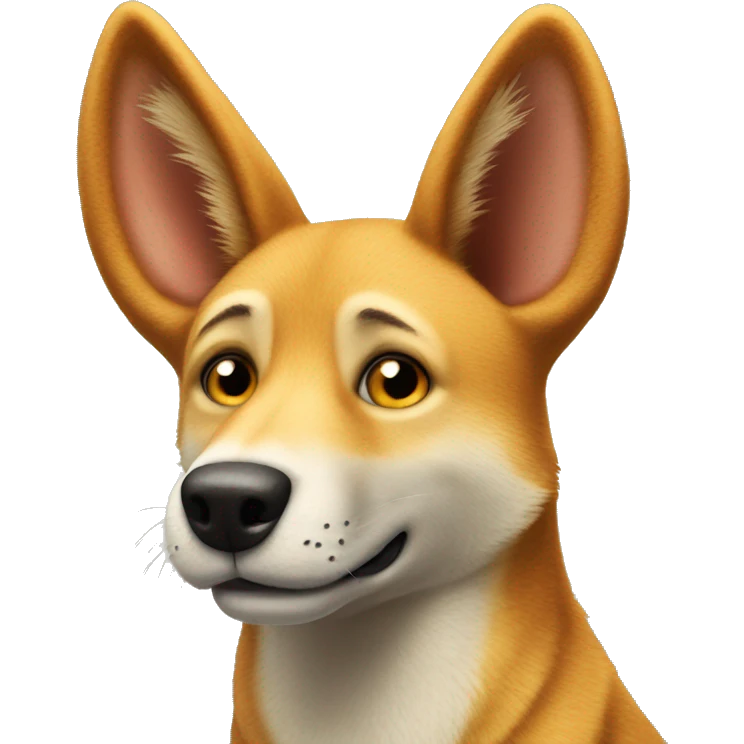 Dingo the friend of Mickey mouse emoji