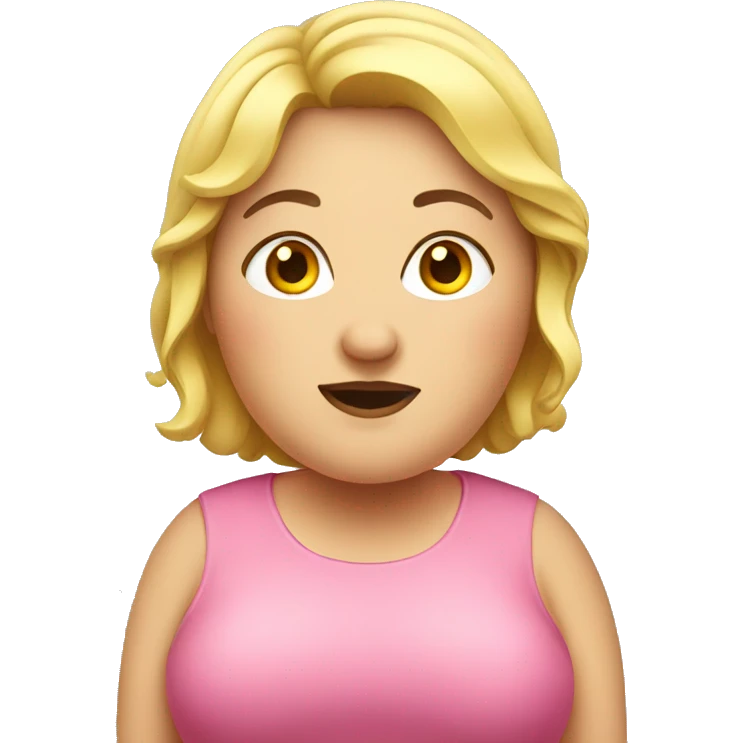 overweight lady emoji