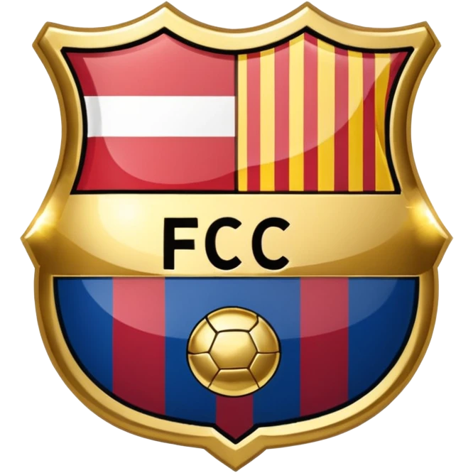 Barça escudo emoji