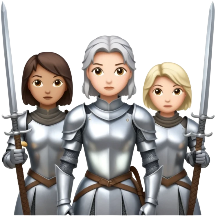 women knights emoji