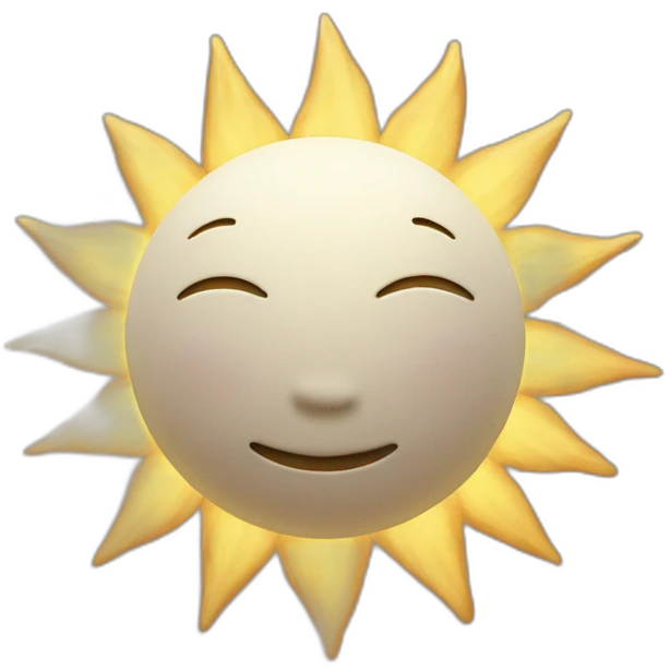lune - étoile- soleil emoji