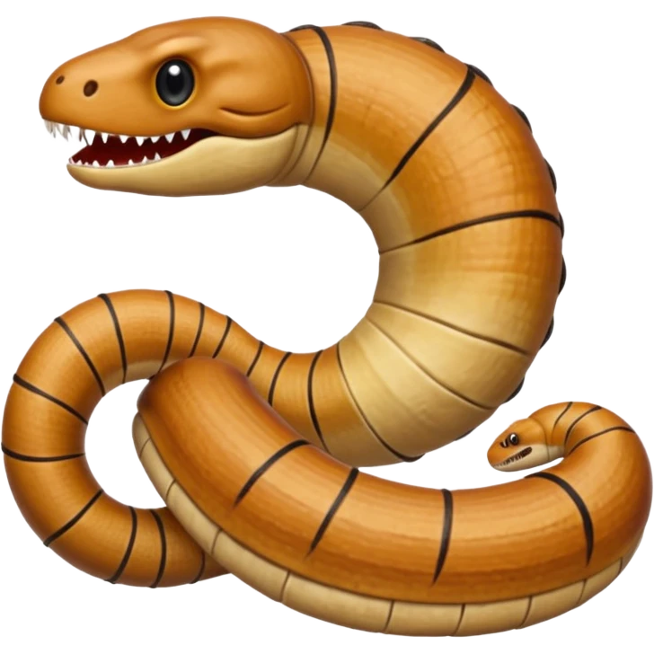 big sand worm emoji