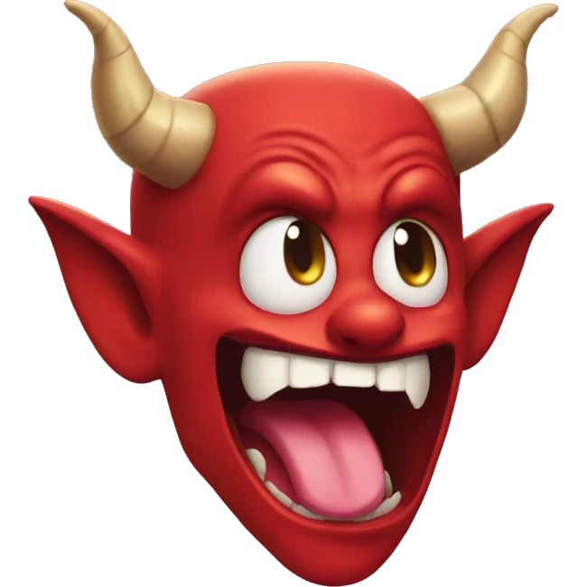 devil with tongue out emoji