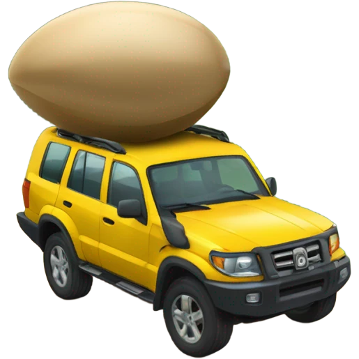 A SUV aventureira explora montanhas e florestas com um globo terrestre ao fundo e um carro em movimento na frente. SEM BALÃO emoji