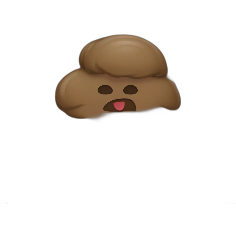 Poop gay emoji