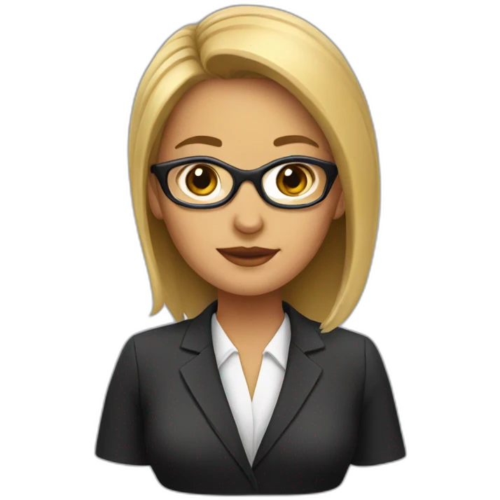 Female lawyer emoji