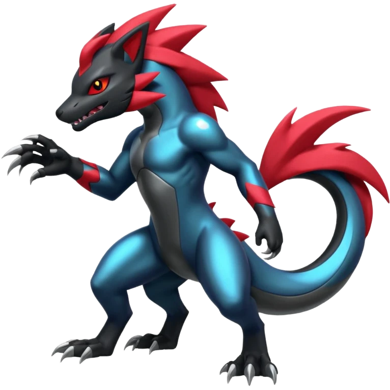  Shiny Zoroark-Salandit-Zekrom-fusion emoji