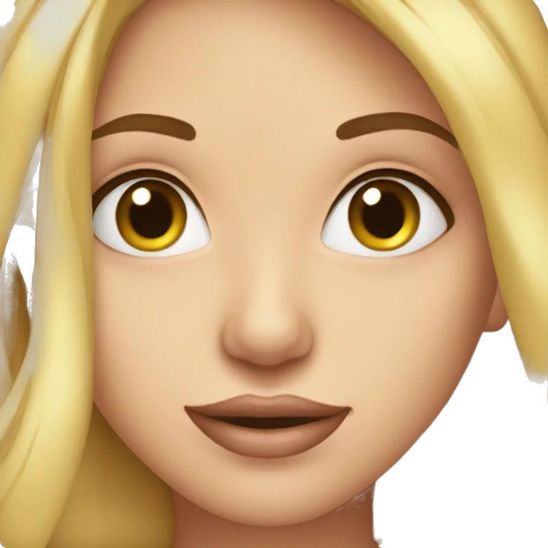 Pretty girl emoji