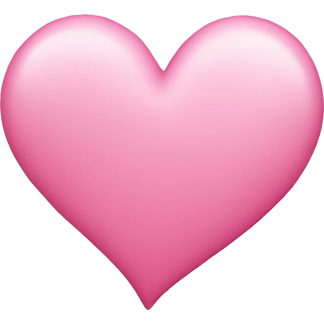 Pink heart emoji