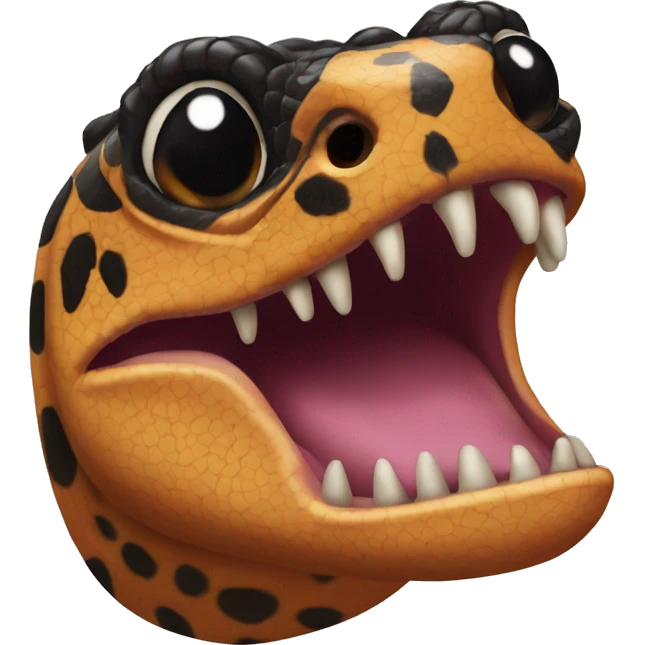 Gila Monster Face emoji