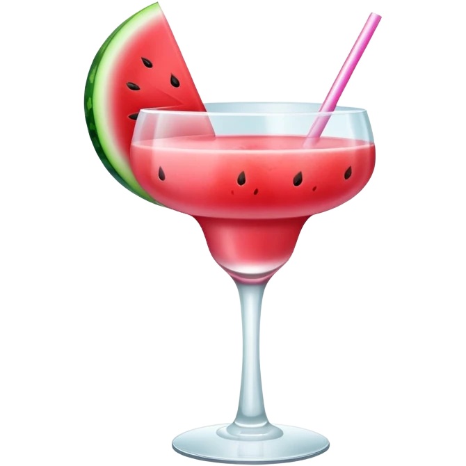 Watermelon daiquiri emoji