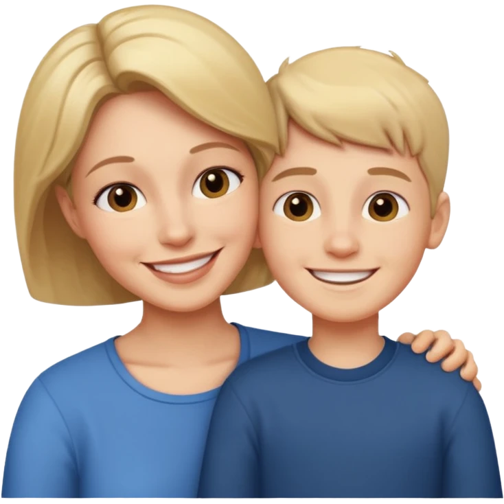 Mommy and son emoji