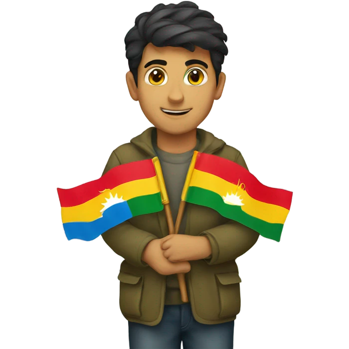 Kurdistan flag emoji emoji