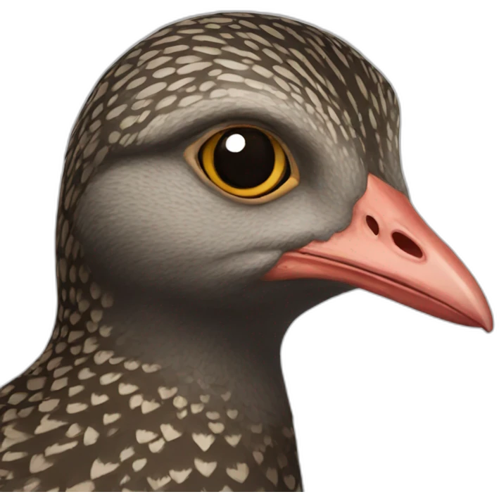Black francolin emoji