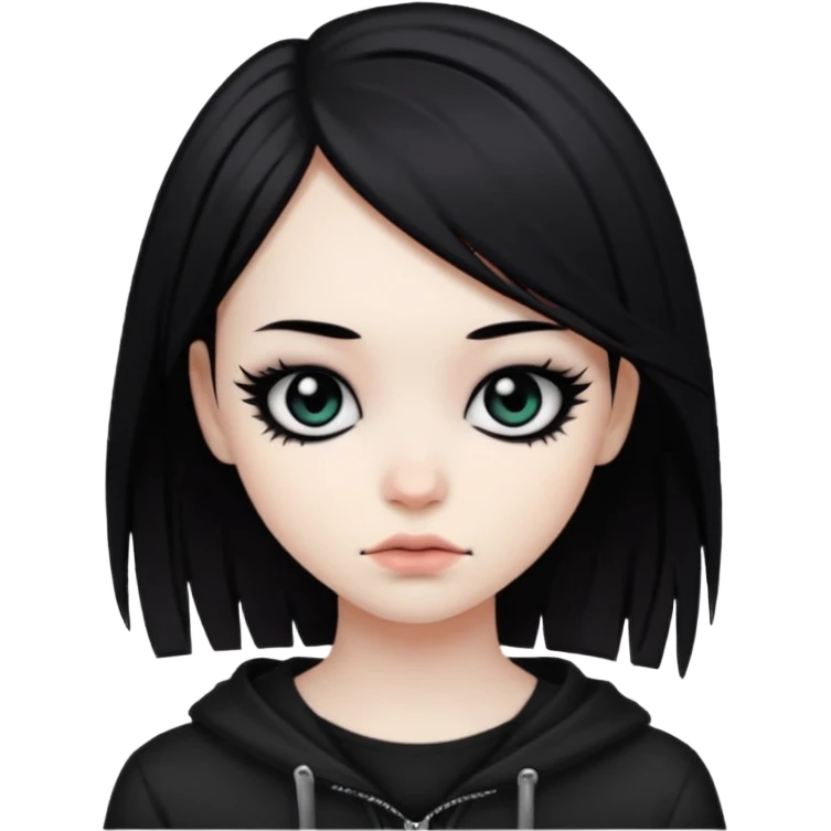 Emo girl emoji