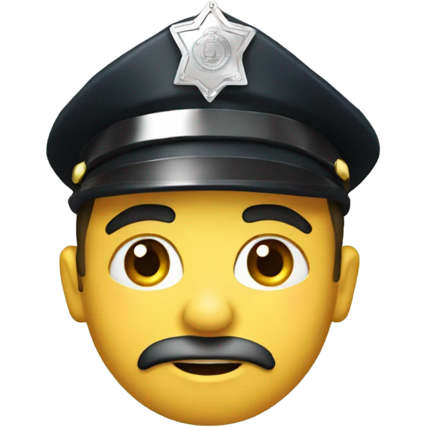 Christmas cop emoji