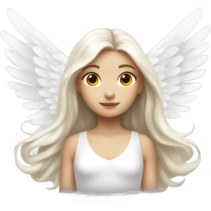 Angel girl emoji