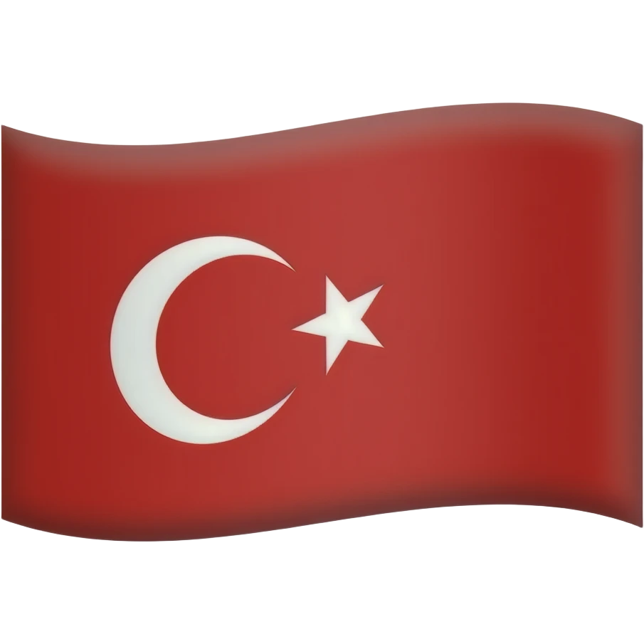 Osmanlı imparatorluğu bayrağı emoji