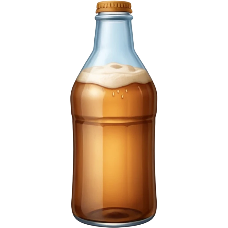 generates a sticker of a "Maltin Polar" malt bottle with a transparent background emoji