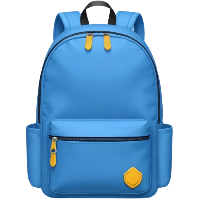 blue small backpack emoji
