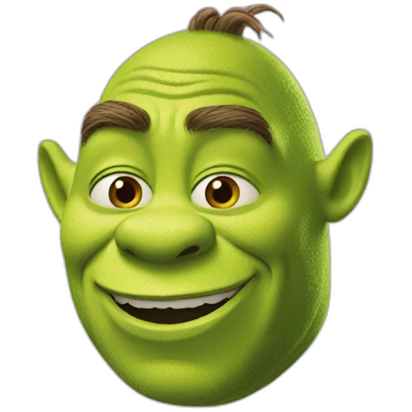 green-shrek emoji