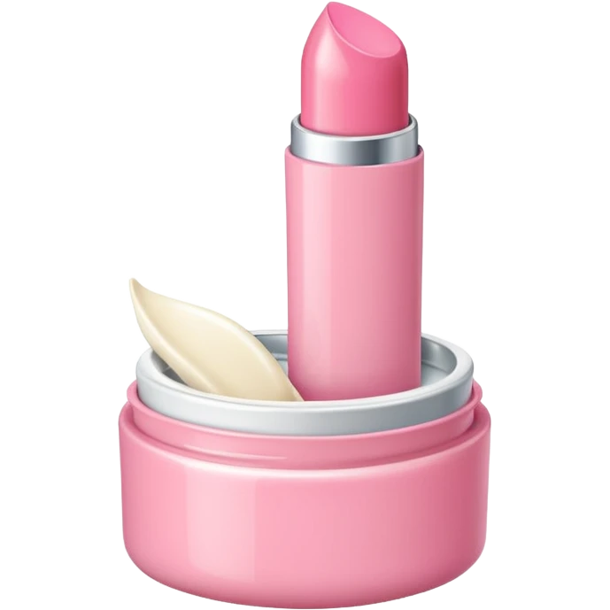Rose vanilla lipbalm emoji