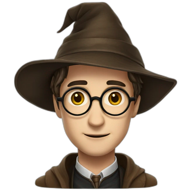 Chapeau Harry potter emoji