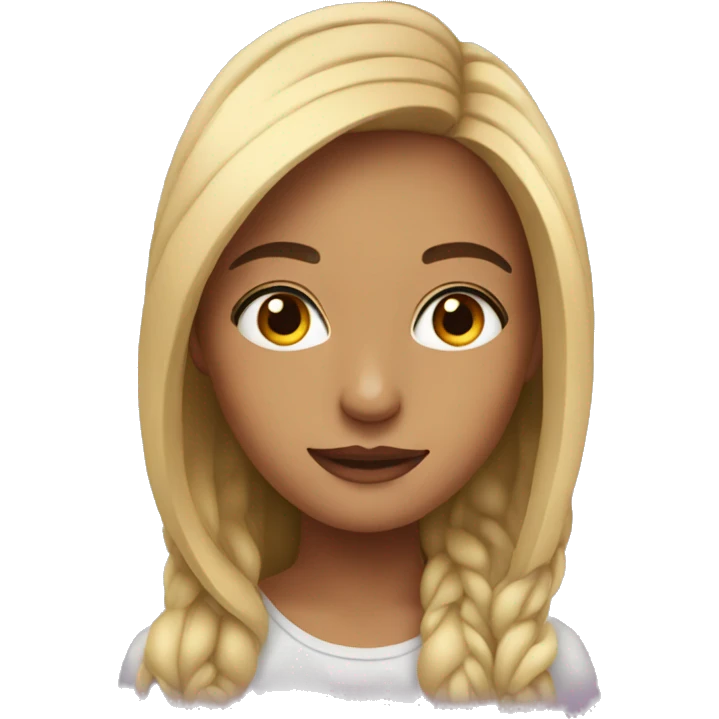 Beautiful girl emoji