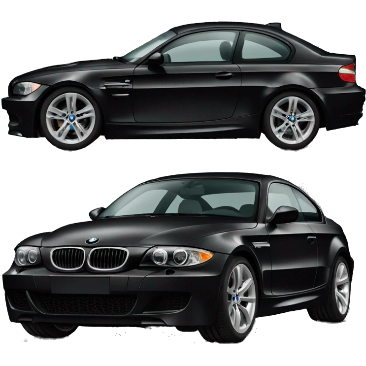 car black bmw e87 emoji