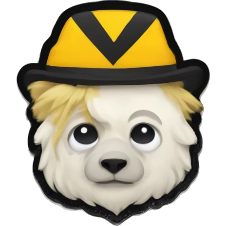 Hufflepuff badge emoji