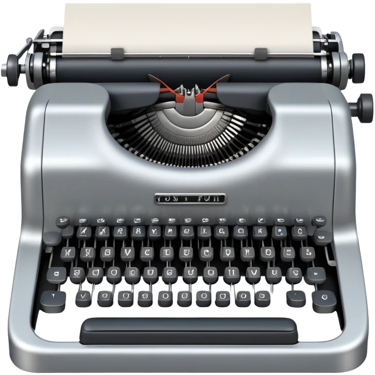 typewritter emoji