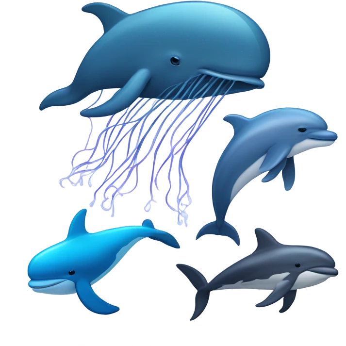 🪼🐬🐋 emoji