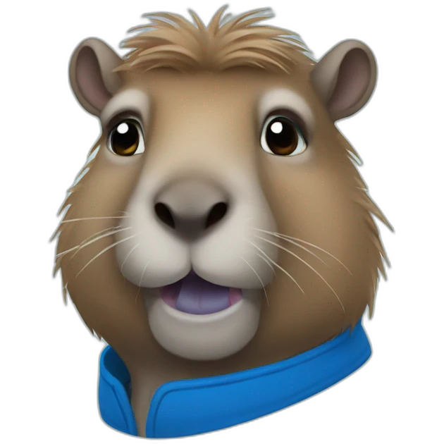 blue capybara emoji