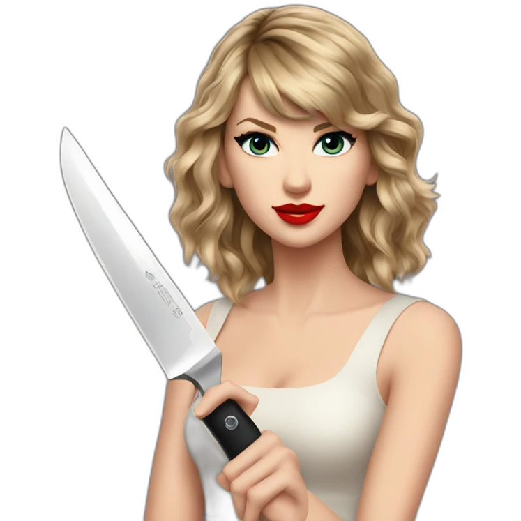 taylor-swift-holding-knife emoji