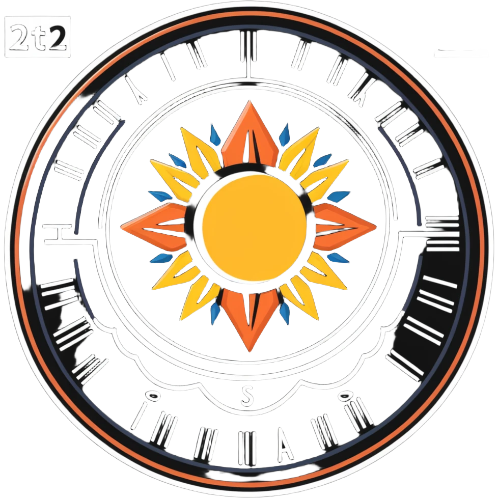 Toltec sun stone calendar emoji