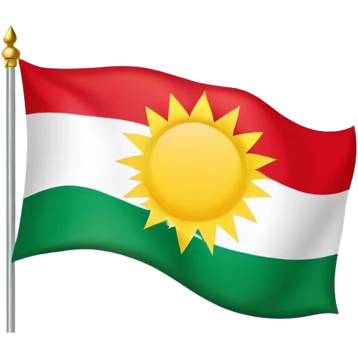 Kurdistan flag emoji