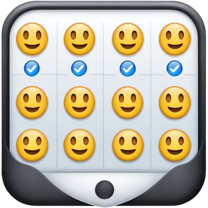 test list emoji