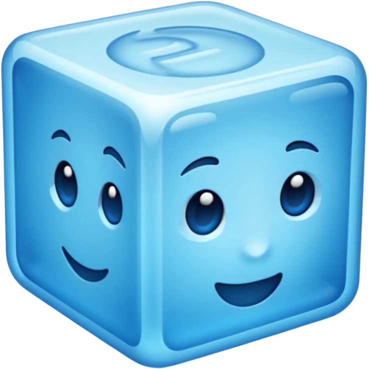 Cubo de gelo em cores
#3E8EDE, #2A5A8A emoji