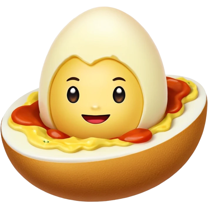 Deviled egg emoji